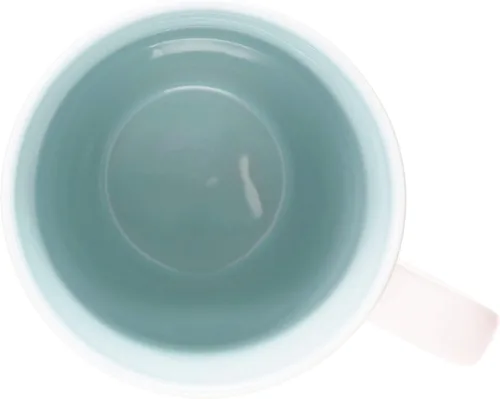 Vista 3 de There Is A Rainbow Inside Every Cloud - Taza de café para bebé de gres de 20 onzas, modelo: 61203