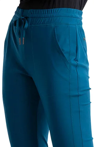 Vista 3 de Form CK095 - Pantalones médicos para mujer, tejido elástico con cordón