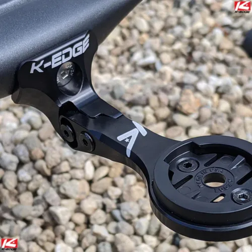Vista 3 de K-Edge Montaje combinado de computadora de bicicleta Madone/Emonda Gen 6 para dispositivos GPS Garmin Soporte de computadora de bicicleta