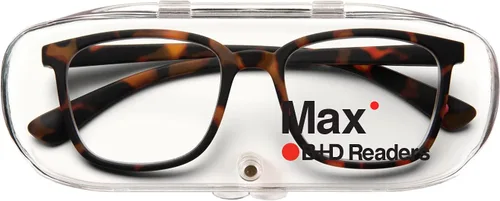 Vista 3 de B + D Reading glasses - Brand Max Readers - Material frame and temple: PC - Temples with flex Unisex