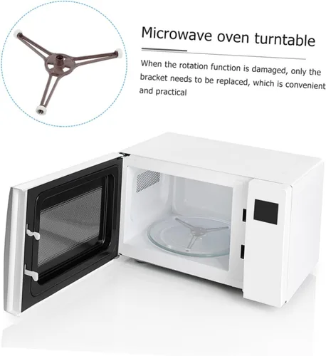 Vista 5 de Plato giratorio para horno de microondas, plato giratorio de microondas, plato giratorio, plato giratorio para microondas, piezas de repuesto