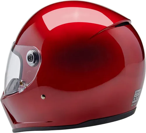 Vista 4 de Biltwell Lane Splitter ECE R22.06 - Casco de moto (rojo cereza metálico)