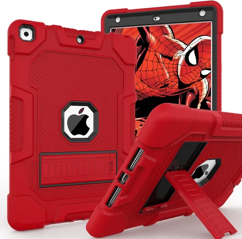 Vista 10 de TIMISM Funda para iPad de 9ª/8ª/7ª generación (2021/2020/2019), resistente grado militar, a prueba de golpes, resistente, funda protectora de 10.2