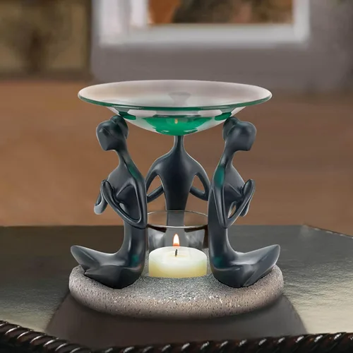 Vista 7 de Fragancias de difusor de quemador calentador de aceite de oración para mujer