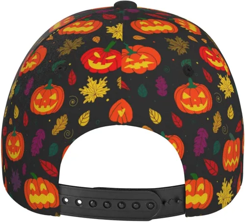 Vista 8 de Gorra de béisbol de Halloween, gorra de sol de camionero, ajustable, gorra de béisbol para mujeres y hombres