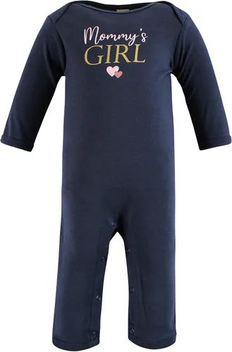 Vista 4 de Hudson Baby baby-girls Cotton Coveralls