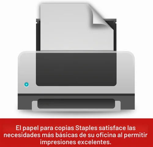 Vista 7 de Staples Papel de copia, 11x17 pulgadas Tamaño del libro mayor, 92 brillo