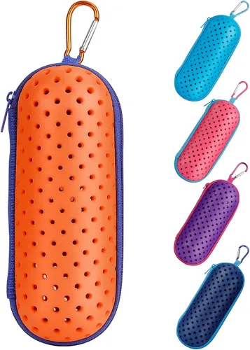 Vista 14 de Estuche para Gafas de Natación para Gafas de Natación, Fundas Protectoras para Gafas con Clip, Gafas de Sol, Gafas, Deportes