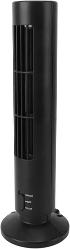 Vista 10 de ciciglow Bladeless Mini Tower Fan, Quiet USB Desk Fan (White)