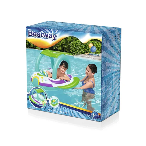 Vista 3 de Bestway Figuras Hinchables Animales Baño y Piscina Color Surtido +4 Meses Playa y Piscina 34030