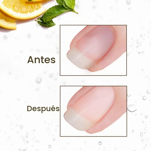 Vista 3 de Gena Nail Brite - Exfoliante blanqueador con cepillo, limpia condiciones e ilumina las uñas, 4 onzas