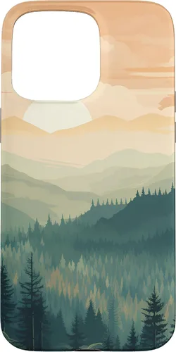 Vista 28 de iPhone 16 Landscape Nature Mountains Trees Case