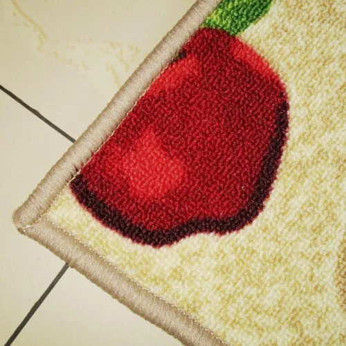 Vista 6 de Juego de alfombras de cocina con respaldo de goma antideslizante, 3 piezas (2 unidades)