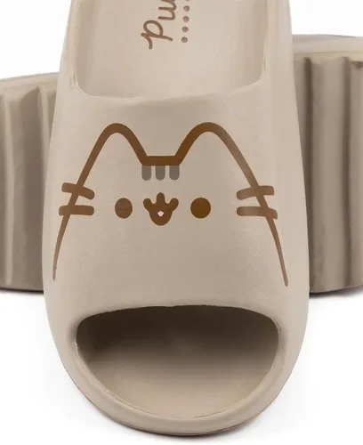 Vista 7 de Pusheen Deslizadores para mujer Sandalias de verano con estampado de gato de dibujos animados Zapatos de verano para mujer Calzado sin cordones