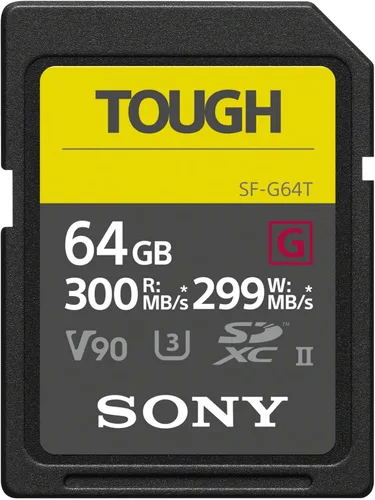 Vista 13 de Sony SF-G32T/T1 - Tarjeta de memoria flash SDHC UHS-II clase 10 U3 de alto rendimiento con velocidad de lectura rápida de hasta 300 MB/s, 32 GB
