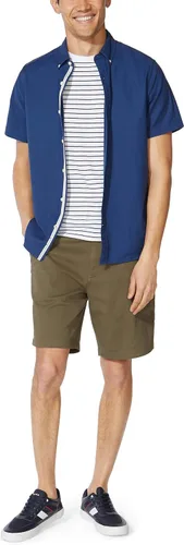 Vista 2 de Nautica Camisa Oxford de manga corta para hombre