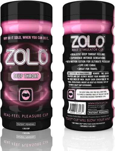 Vista 2 de Zolo Deep Throat Cup, Masturbador masculino