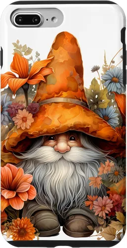 Vista 12 de Happy Fall Gnome Autumn Leaves Case for iPhone 17
