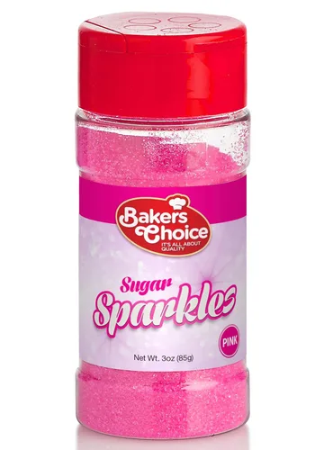 Vista 6 de Bakers Choice - Gránulos de azúcar dorados espumosos para aderezos de helado, chispas de azúcar doradas brillantes para hornear, sin lácteos, Kosher