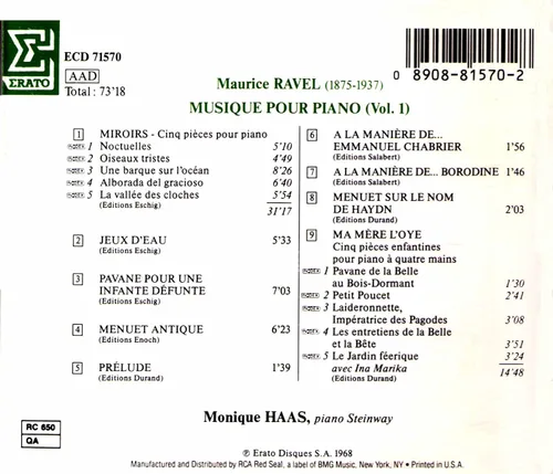 Vista 2 de RavelPiano Music Vol. 1