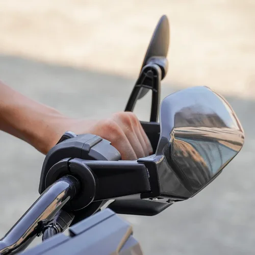 Vista 7 de SAUTVS Protector de manillar negro, deflector de viento para Can Am Ryker, kit de deflector de aire de plástico para Can-Am Ryker 600 900