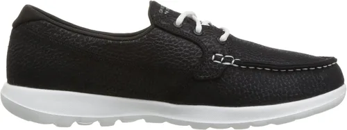 Vista 6 de Skechers Go Walk Lite - Eclipse para mujer Negro/Blanco