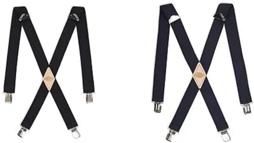 Vista 16 de Dickies - Tirante para hombre, 1 1/2 pulgadas, con clip recto, ajustable X