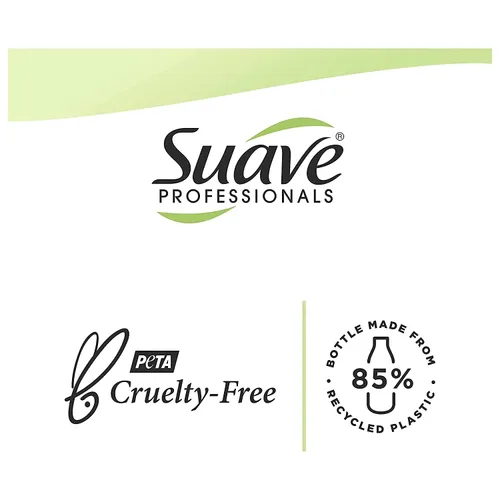 Vista 6 de Suave Profesionales Champú Hidratante y Acondicionador Almendra + Manteca de Karité 18 oz, 2