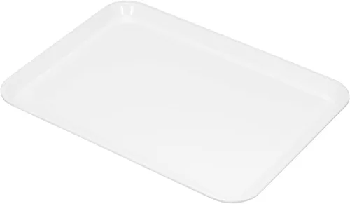 Vista 7 de PATIKIL Bandeja de comida rápida de 12 x 8 pulgadas, bandeja rectangular reutilizable reciclable multiusos para restaurante, cocina en casa