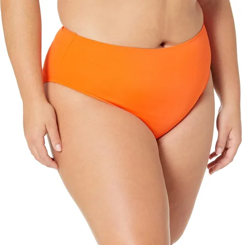Vista 5 de Tienda Essentials Parte inferior de bikini de cintura alta para mujer