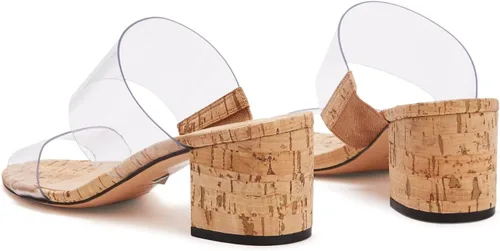Vista 4 de SCHUTZ Sandalias Victorie para mujer Transparente/Natural