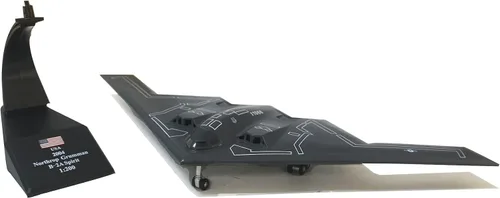 Vista 7 de B-2 Stealth Bomber 1/200 Modelo de avión fundido a troquel