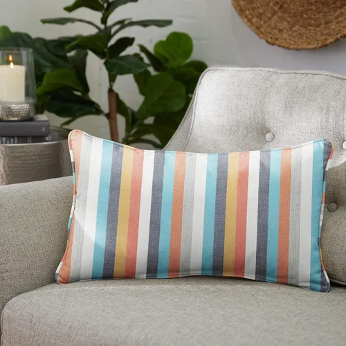 Vista 2 de Sorra Home AMZS833121SP - Almohada para interiores y exteriores, 12 x 18 pulgadas, Surround Sunrise