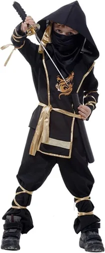 Vista 5 de Ninjago - Disfraz de Halloween para niños y niñas, diseño de ninjago