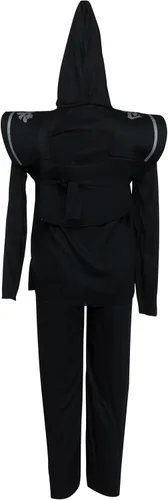 Vista 3 de Disfraz Lord Ninja Skull, Fun World, L (12-14), Negro