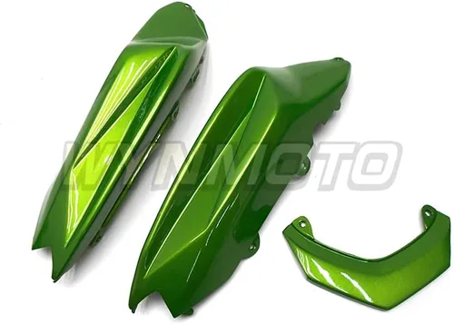Vista 9 de Carenados completos de plástico para Kawasaki ER-6F/Ninja 650r 2012 2013 2014 2015 2016 NINJA 650 ABS Molde de inyección de motocicleta verde