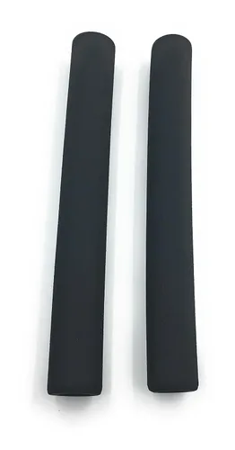 Vista 2 de Funda de agarre de espuma para cochecito de bebé, 0.6-0.8 pulgadas de diámetro Black, 5mm Thick 20cm Long Grip Sleeve, Universal Baby Stroller