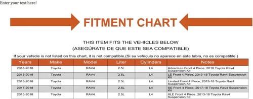 Vista 4 de Juego de 4 piezas de repuesto para montaje de puntal de suspensión delantera para Rav-4 (EB3-4971967)