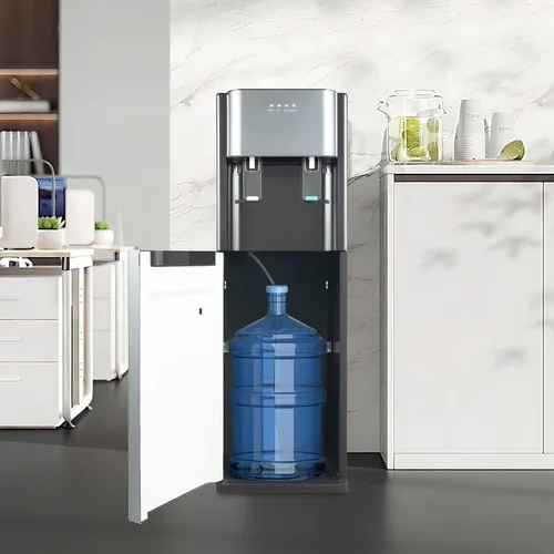Vista 9 de Dispensador de enfriador de agua para botella de 5 galones, 3 ajustes de temperatura Bottom Loading Water Dispenser with Anti-Dry