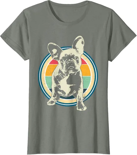 Vista 10 de Camiseta de raza de perro francesa Bulldog Frenchie, Negro, S