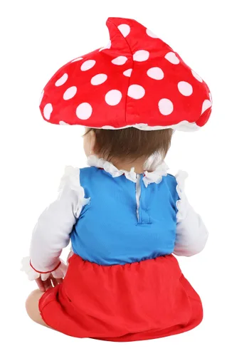 Vista 2 de Disfraz Infantil de Gnomo de Jardín de Corazón Tierno Multicolor