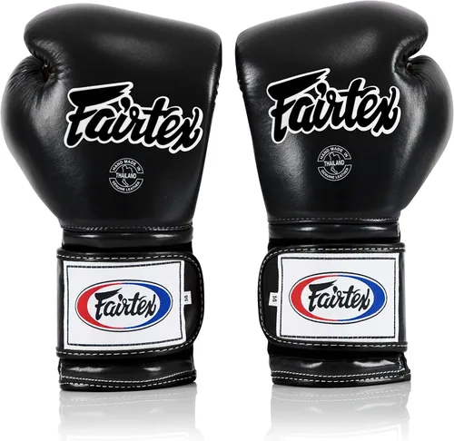 Vista 3 de Fairtex BGV9 Muay para boxeadores profesionales y entrenadores Guante de estilo mexicano para golpeadores duros Guantes MMA para artes marciales