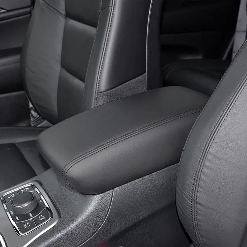 Vista 7 de INTGET Funda para reposabrazos de consola central de automóvil para Jeep Grand Cherokee 2011-2020 2021, accesorios para reposabrazos, almohadilla
