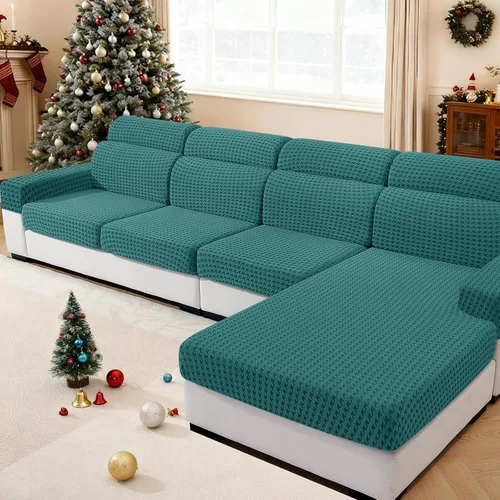Vista 81 de MAXIJIN Fundas de cojín elásticas de terciopelo para sofá, funda de cojín suave de repuesto para sofá de dos plazas, protector de asiento