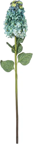 Vista 12 de Vickerman Espray de hortensias de cono artificial burdeos de 35.5 pulgadas, 2 por bolsa.