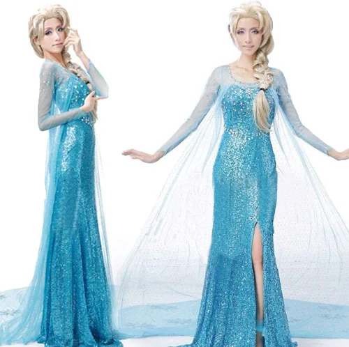 Vista 3 de CaoKaien Princess Dress Women Fancy Party Dress Up Halloween Cosplay Costume