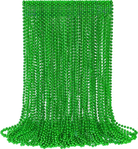 Vista 17 de EOBOH Cuentas de Mardi Gras, Accesorios de Cuentas de Carnaval de Mardi Gras para Tiradas de Desfile, Decoraciones de Fiesta