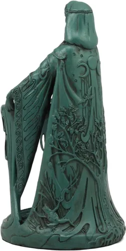 Vista 3 de Ebros Mitología irlandesa Triple Diosa Madre Danu con caldero mágico 9 pulgadas de alto Don Divina Fuente Femenina de Sabiduría Riqueza Fuerza