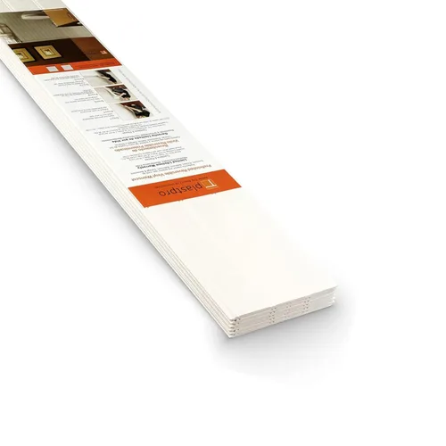 Vista 9 de Kit de molduras para paneles de revestimiento Paneles de pared decorativos fáciles de instalar, kit de tablones de PVC para paneles de pared