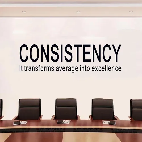 Vista 6 de SEATUNE Calcomanías de pared con citas inspiradoras de oficina, calcomanías de pared motivacionales positivas para trabajo en equipo, decoración